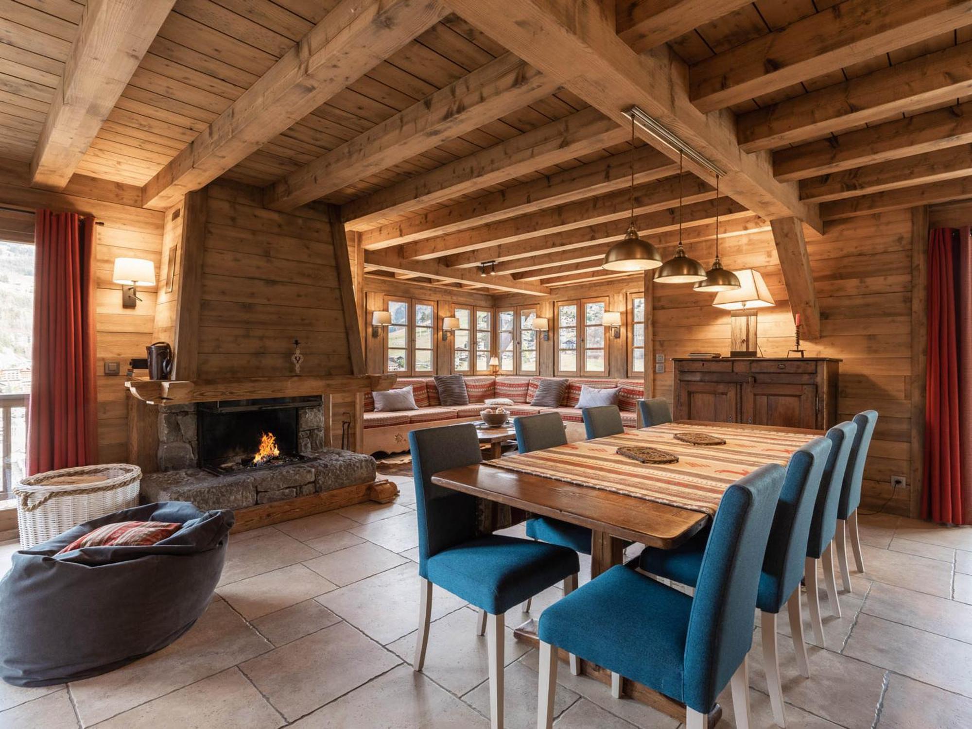 Chalet Pour 8 Avec Cheminee, Proche Des Pistes, Wifi, Garage, Non Fumeur - Fr-1-304-110 拉克吕萨 外观 照片